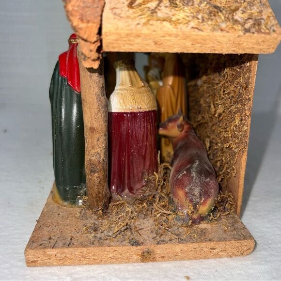 Vintage Nativity Crèche 13 Piece Plastic Nativity Christmas Religious - Picture 7 of 13